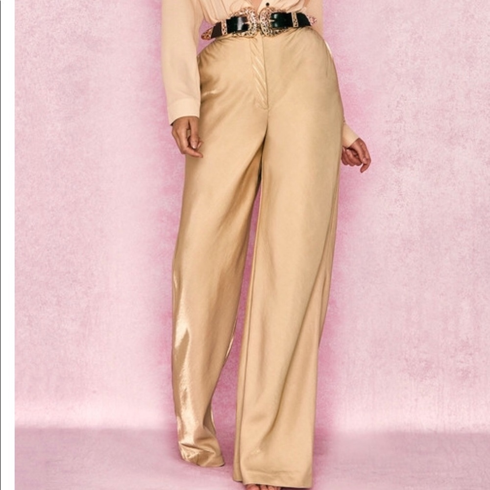 Gold trousers